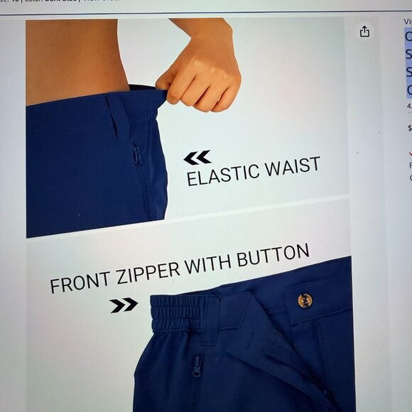 OUTDOOR VENTURES WOMEN'S ATHLETIC SHORTS - Picture 3 of 7